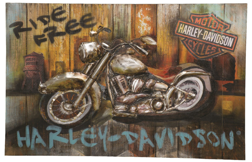 Harley-Davidson Ride Free Wall Art